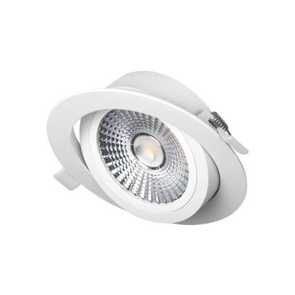 LED upotettava valo LED/6W/230V 4000K halkaisija 8,5 cm valkoinen