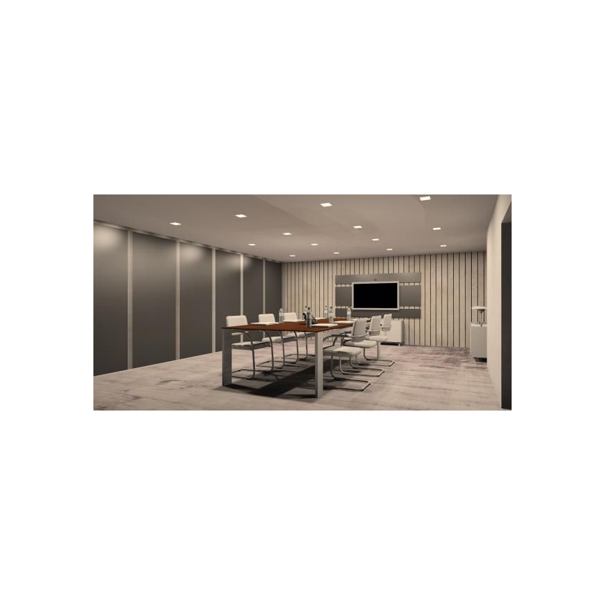 LED upotettava valo LED/6W/230V