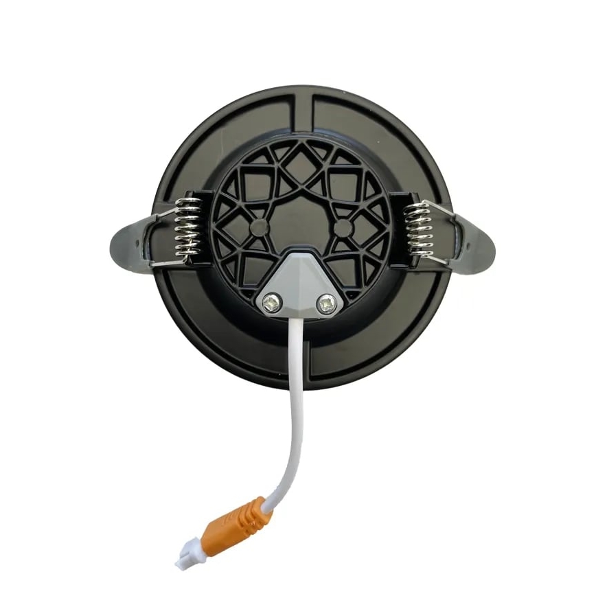 LED upotettava valo LED/7,5W/230V 4000K musta