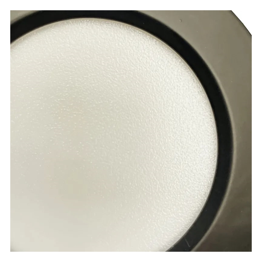 LED upotettava valo LED/7,5W/230V 4000K musta