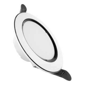 LED upotettava valo LED/7,5W/230V 4000K valkoinen/musta