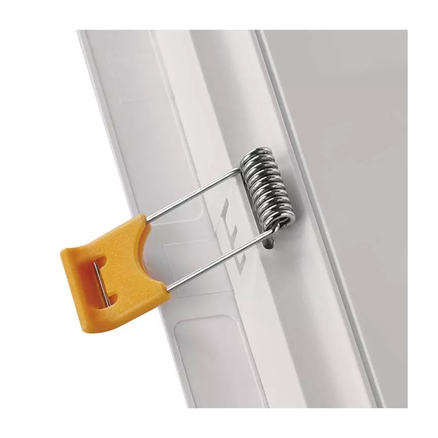 LED upotettava valo LED/9W/230V 12x12 cm valkoinen