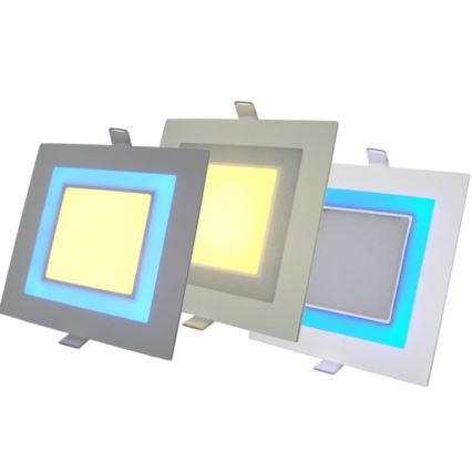 LED upotettava valo PELLO LED/6W/230V 3000K sininen valo