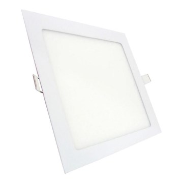 LED upotettava valo QTEC LED/12W/230V 2700K 16,8x16,8 cm
