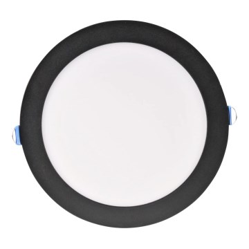 LED upotettava valo RIGEL LED/14W/230V 4000K halkaisija 22 cm musta