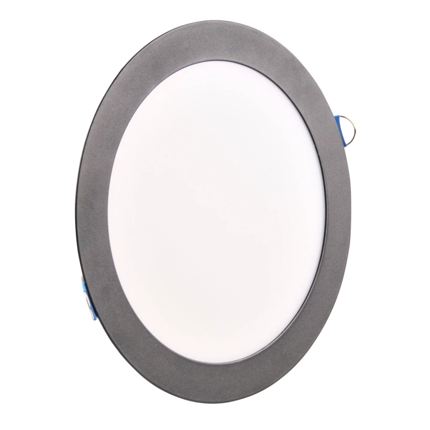 LED upotettava valo RIGEL LED/14W/230V 4000K halkaisija 22 cm musta