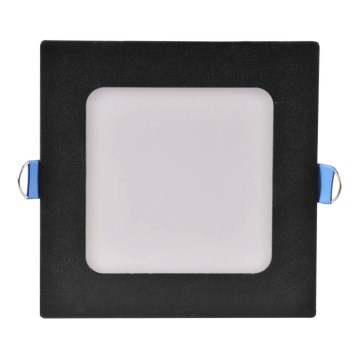 LED upotettava valo RIGEL LED/4,8W/230V 4000K 11,8x11,8 cm musta
