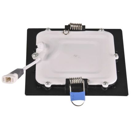 LED upotettava valo RIGEL LED/4,8W/230V 4000K 11,8x11,8 cm musta