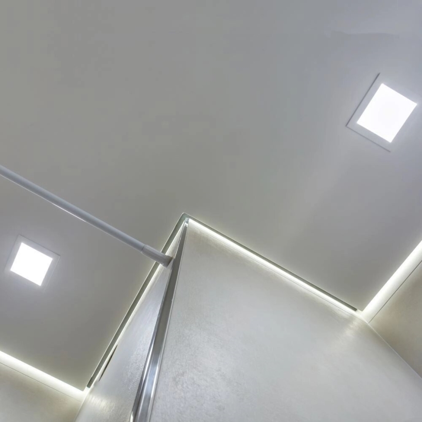 LED upotettava valo SAMSUNG CHIP LED/6W/230V 6500K 12x12 cm valkoinen