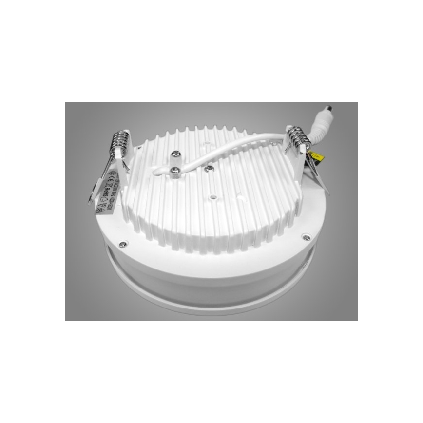 LED upotettava valo SLATER LED/12W/230V 4500K halkaisija 12 cm