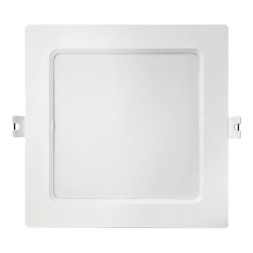 LED upotettava valo SQUARE LED/12W/230V 4000K 17x17 cm valkoinen
