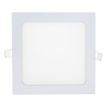 LED upotettava valo SQUARE LED/15W/230V 6500K 18,8x18,8 cm valkoinen