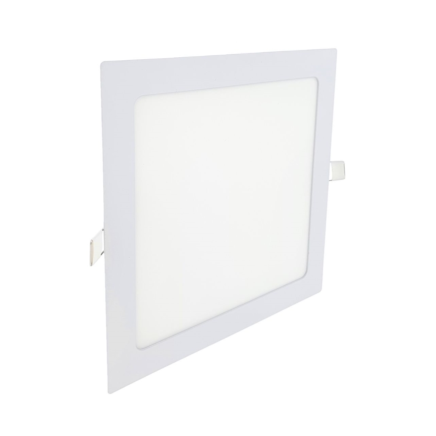 LED upotettava valo SQUARE LED/18W/230V 2700K 22x22 cm valkoinen