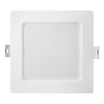 LED upotettava valo SQUARE LED/6W/230V 4000K 12x12 cm valkoinen