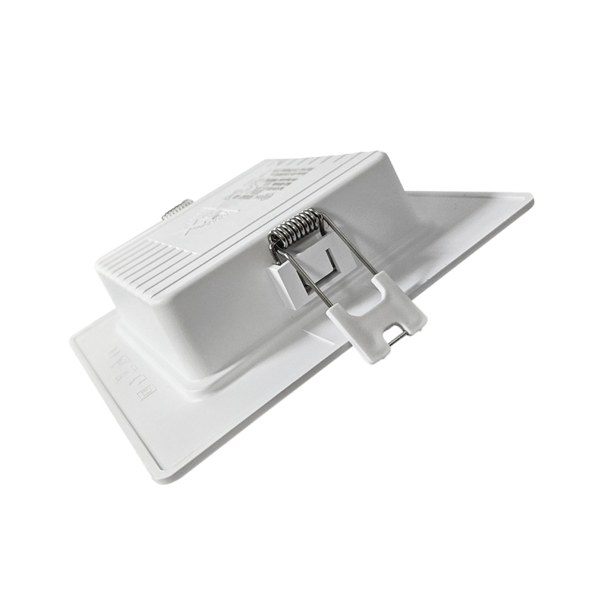 LED upotettava valo SQUARE LED/6W/230V 4000K 12x12 cm valkoinen