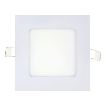 LED upotettava valo SQUARE LED/6W/230V 4200K 11,8x11,8 cm valkoinen