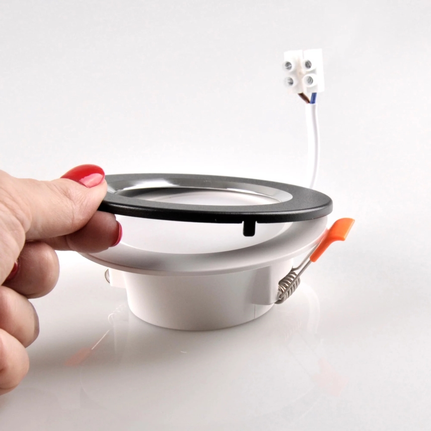 LED upotettava valo ZOE LED/4,8W/230V musta