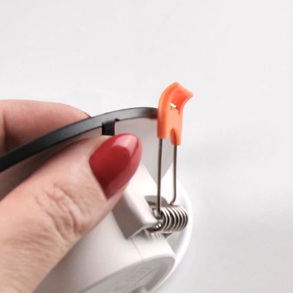 LED upotettava valo ZOE LED/4,8W/230V musta