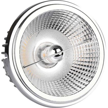 LED Upotettu kohdevalo LED/20W/230V 6400K 40°/20° halkaisija 11 cm kiiltävä kromi