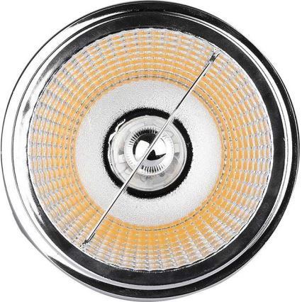 LED Upotettu kohdevalo LED/20W/230V 6400K 40°/20° halkaisija 11 cm kiiltävä kromi