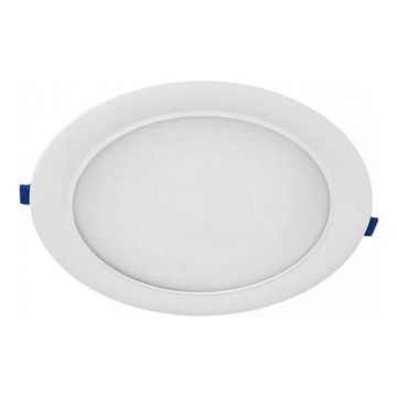 LED-uppoasennettava valaisin SIGARO LED/18W/230V 3000/4000/6500K Ø 22 cm valkoinen