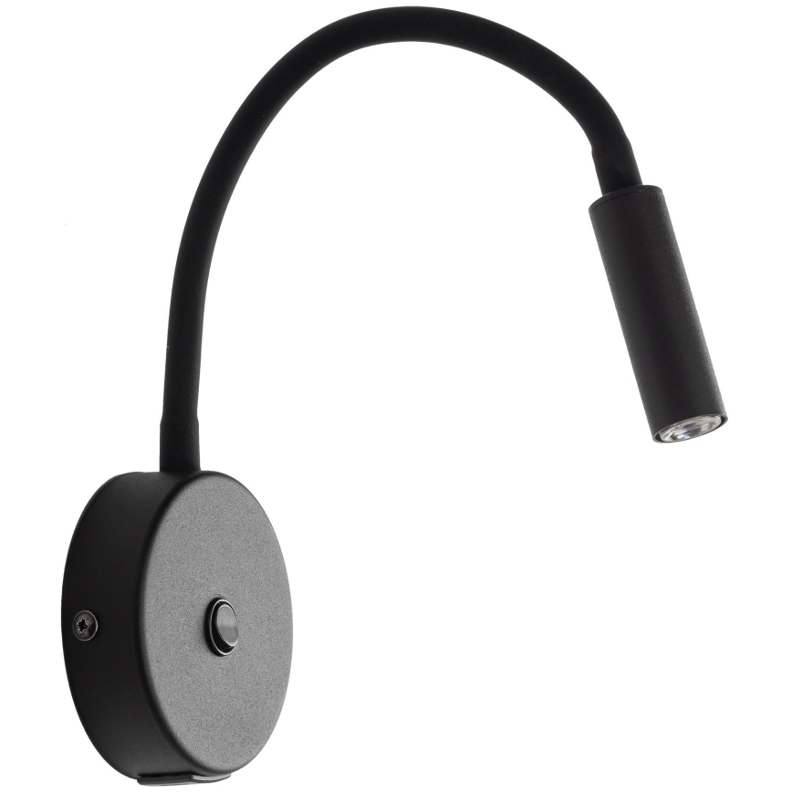 LED USB seinävalaisin port LAGOS 1xG9/3W/5V 4000K musta