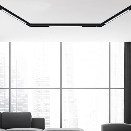 LED-valaisin kiskojärjestelmään MAGNETIC TRACK LED/12W/48V