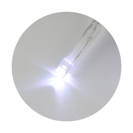 LED-valoketju 20xLED/2 toimintoa, 2,4 m, kylmänvalkoinen