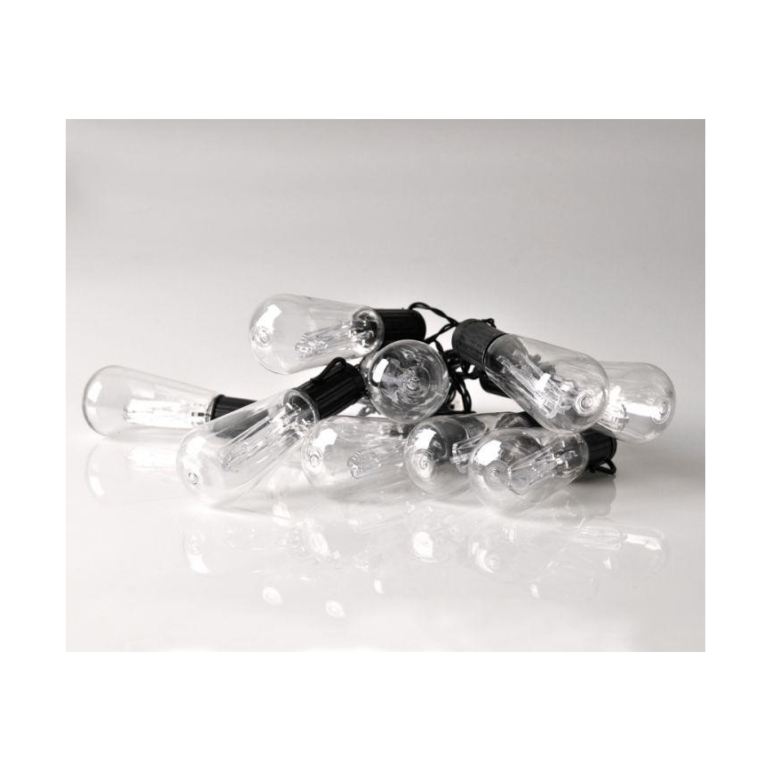 LED-valoketju EDISON 2,65 m 10xLED/2xAA