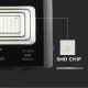 LED-valonheitin aurinkopaneelilla LED / 12W / 3,2V 6000K IP65 + kaukosäädin