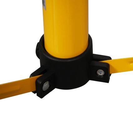 LED-valonheitin jalustalla 2xLED/30W/230V 6500K IP65 keltainen