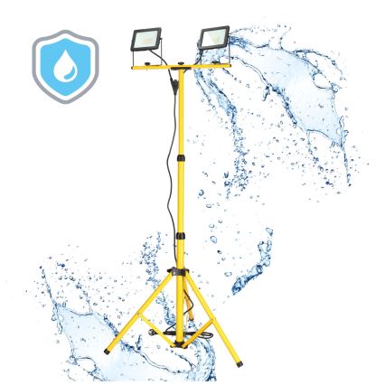 LED-valonheitin jalustalla 2xLED/30W/230V IP65