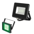 LED-valonheitin LED/10W/230V IP65 vihreä valo