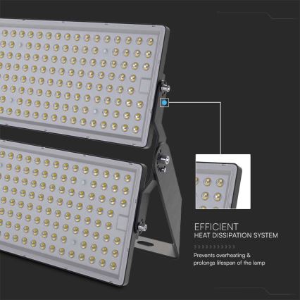 LED-valonheitin LED/500W/230V 6500K IP65