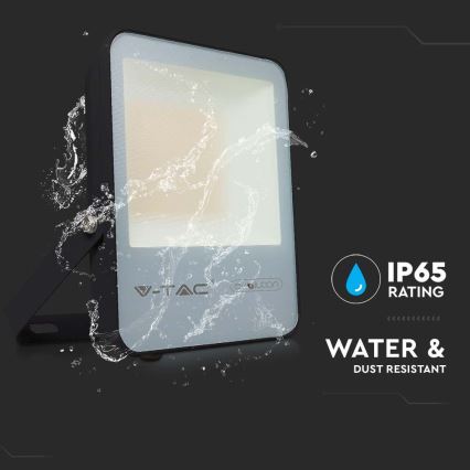 LED-valonheitin LED/50W/230V 6400K IP65 musta