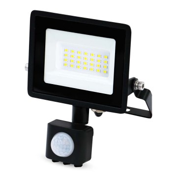 LED-valonheitin pistorasiaan liiketunnistimella ja hämäräkytkimellä LED/20W/230V IP44