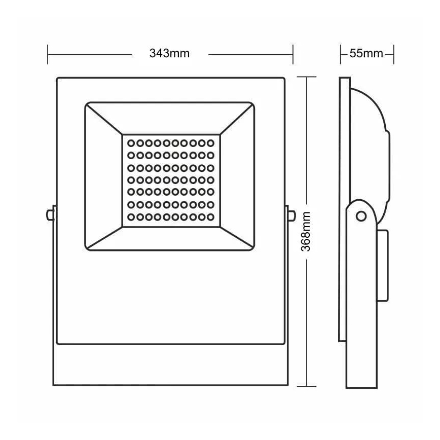 LED-valonheitin PROFI PLUS LED/100W/230V 5000K IP66
