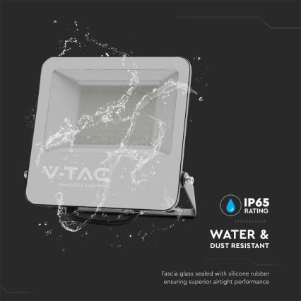 LED-valonheitin SAMSUNG CHIP LED/100W/230V 4000K IP65 musta