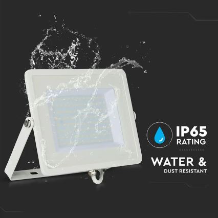 LED Valonheitin SAMSUNG CHIP LED/100W/230V 4000K IP65 valkoinen