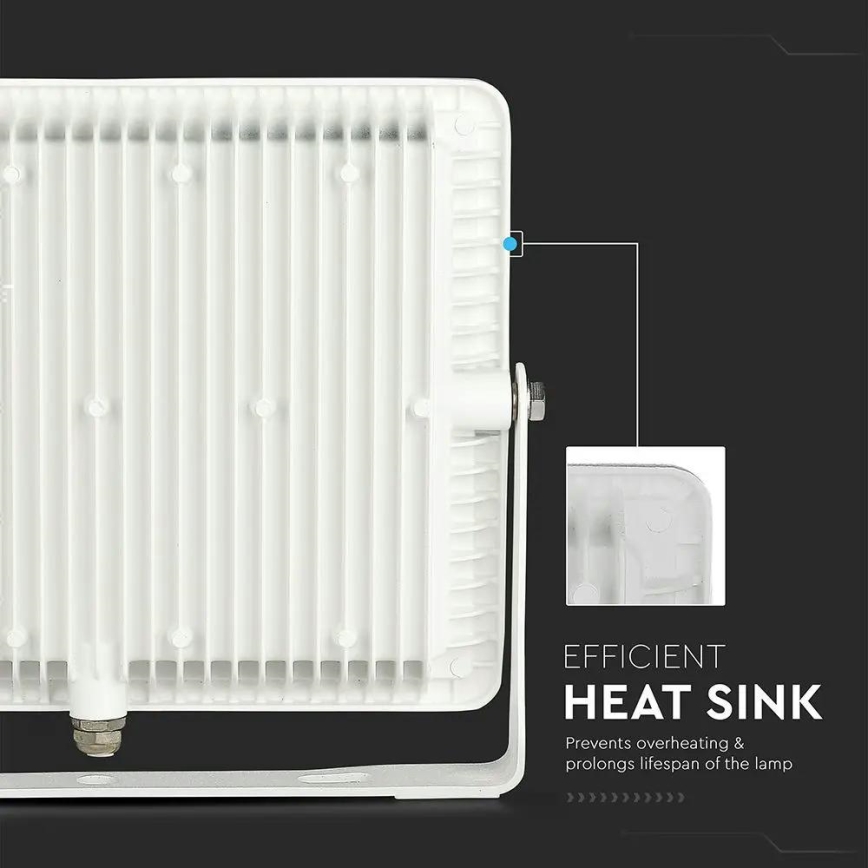 LED Valonheitin SAMSUNG CHIP LED/100W/230V 4000K IP65 valkoinen