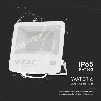 LED-valonheitin SAMSUNG CHIP LED/100W/230V 6400K IP65 valkoinen