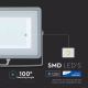 LED-valonheitin SAMSUNG CHIP LED/100W/230V IP65 3000K harmaa