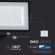 LED-valonheitin SAMSUNG CHIP LED/100W/230V IP65 3000K musta