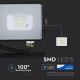 LED-valonheitin SAMSUNG CHIP LED/10W/230V IP65 3000K musta