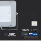 LED -valonheitin SAMSUNG CHIP LED/150W/230V 3000K IP65 harmaa