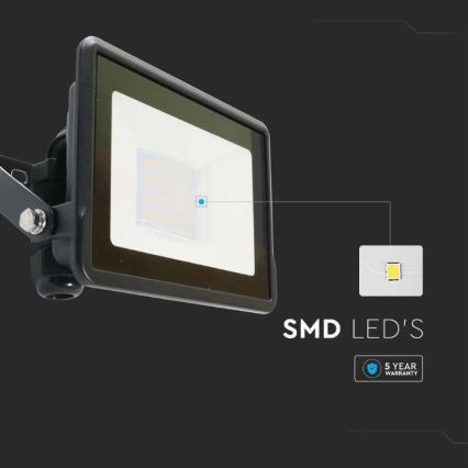 LED Valonheitin suoralla liitännällä SAMSUNG CHIP LED/20W/230V IP65 6500K