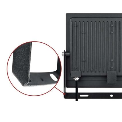 LED-valonheitin TAMBO EVO LED/100W/230V 4000K IP65 musta