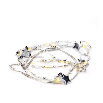 LED  valosarja 20xLED/2xAA 1,5m lämmin valkoinen