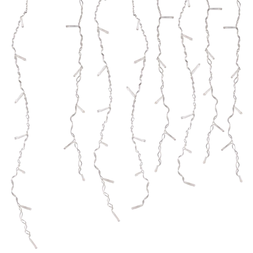 LED  valoverho ESTELLA 47xLED/8 toimintoa 3,5 m lämmin valkoinen