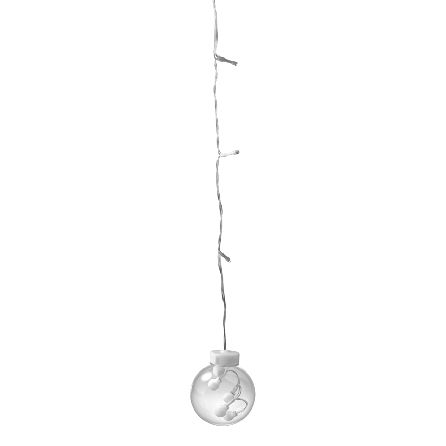 LED-valoverho WISH BALLS 108xLED/8 toimintoa 4,5 m lämmin valkoinen